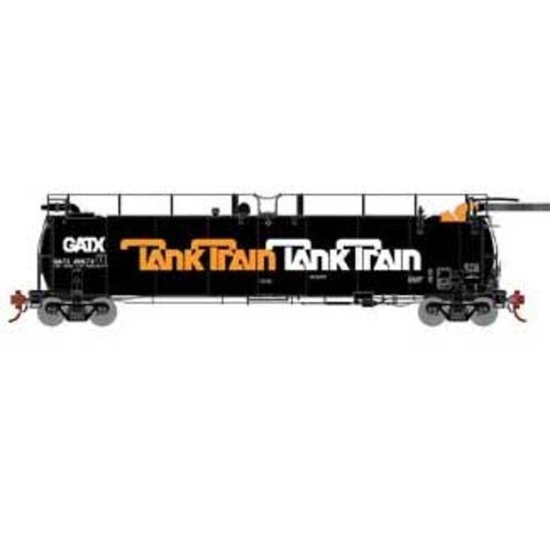 Athearn Genesis G67921 HO Scale Tank Train Original Logo GATX 48673
