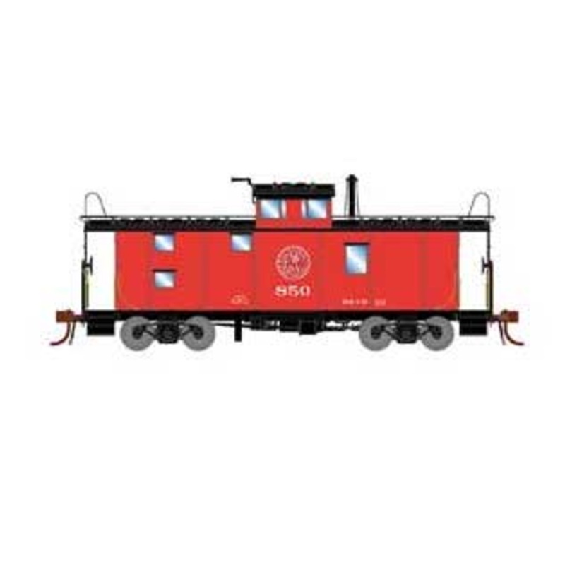 Athearn Genesis G78385 HO Scale ICC Caboose Pittsburgh & West Virginia P&WV 850 (Sound)