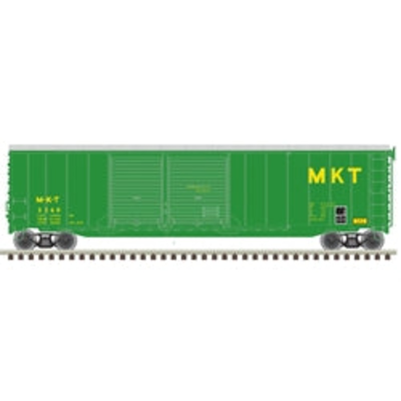 Atlas 20006589 HO Scale 50' Postwar Boxcar Missouri Kansas Texas MKT 2285
