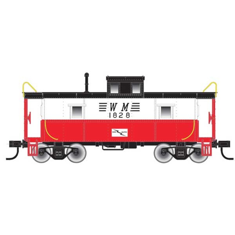 Atlas Trainman 20004980 Cupola Caboose Western Maryland WM 1850