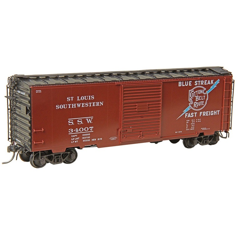 Kadee 5024 HO Scale 40' PS-1 Boxcar Cotton Belt SSW 34007