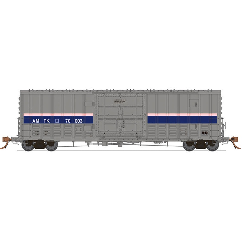 Rapido Trains 137007A HO Scale B-100-40 Boxcar "Phase IV" Amtrak Single # Varies
