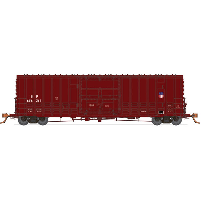 Rapido Trains 137008A HO Scale B-100-40 Boxcar "UP Shield" Southern Pacific SP Single