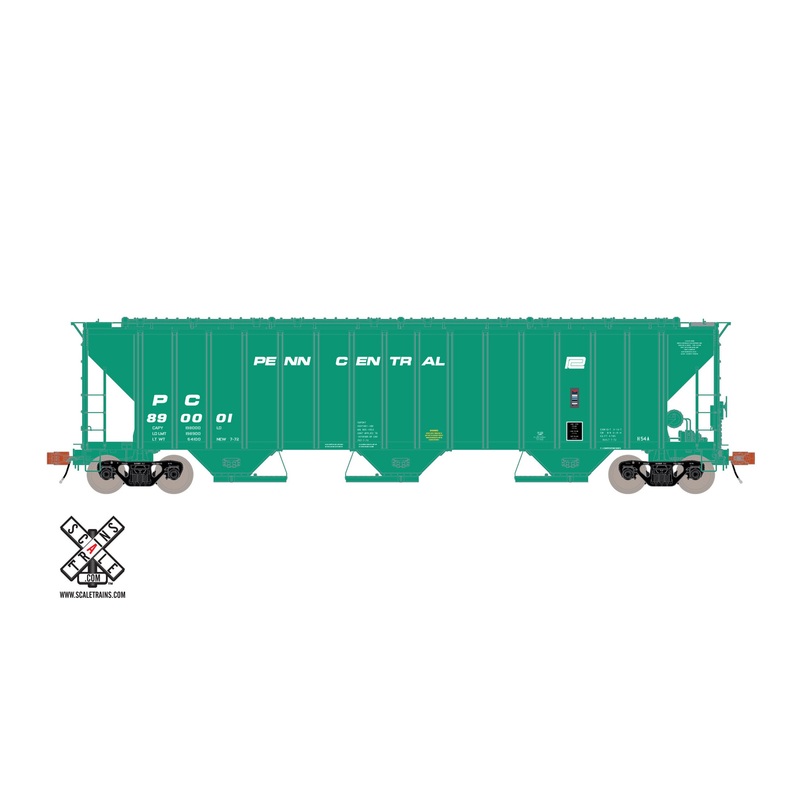 ScaleTrains 32544 HO Scale Rivet Counter PS-2CD 4785 H54A Covered Hopper PC 890056