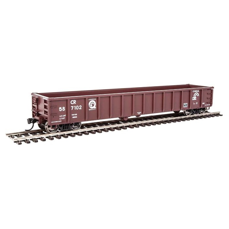Walthers MainLine 910-6237 53' Gondola Conrail Quality CR 587102