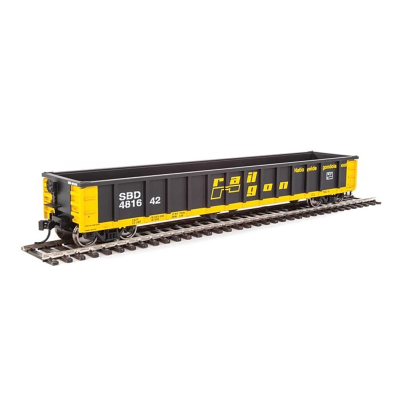 Walthers MainLine 910-6254 53' Gondola ex-Railgon Seadboard System SBD 481642