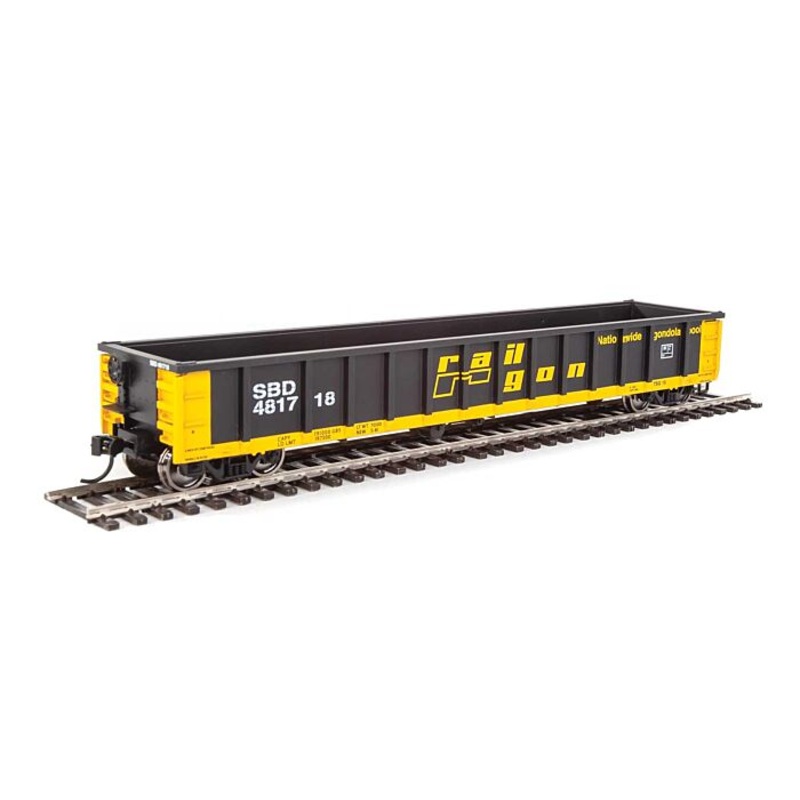 Walthers MainLine 910-6255 53' Gondola ex-Railgon Seadboard System SBD 481718