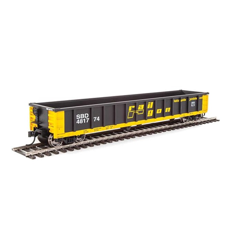 Walthers MainLine 910-6256 53' Gondola ex-Railgon Seadboard System SBD 481774