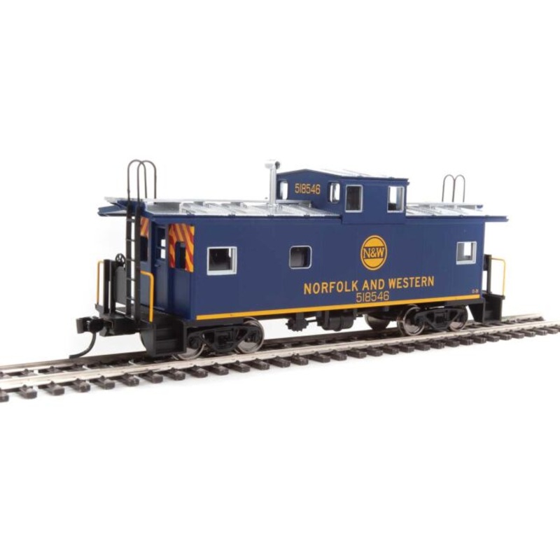 Walthers Mainline 910-8757 HO Scale Wide Vision Caboose Norfolk & Western NW 518546