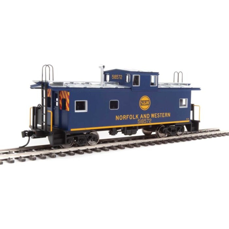 Walthers Mainline 910-8758 HO Scale Wide Vision Caboose Norfolk & Western NW 518572