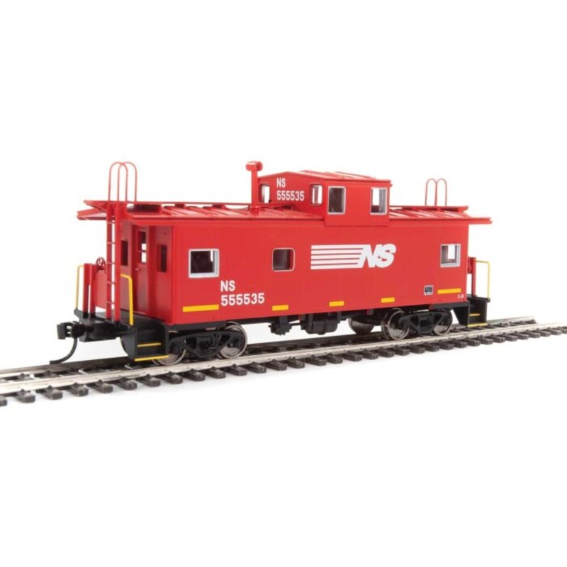 Walthers Mainline 910-8760 HO Scale Wide Vision Caboose Norfolk Southern NS 555535