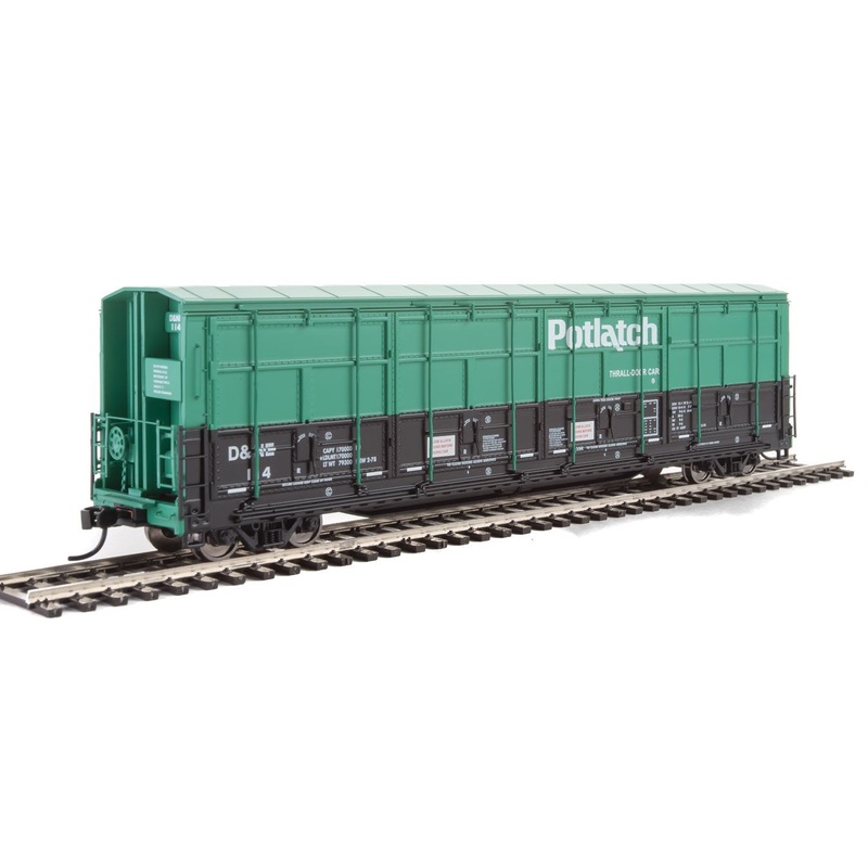 Walthers Proto 920-101930 HO Scale All-Door Boxcar Potlatch D 114