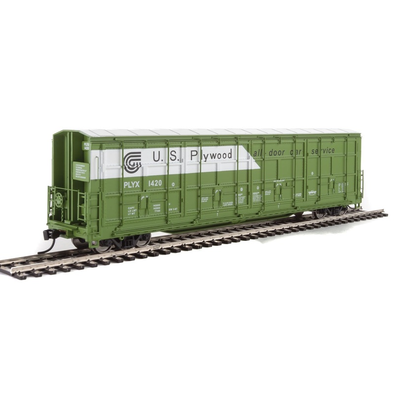 Walthers Proto 920-101934 HO Scale All-Door Boxcar US Plywood PLYX 1420