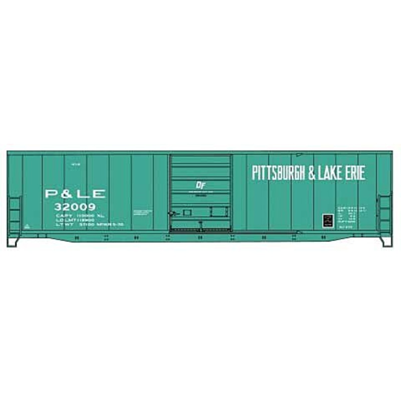 Accurail 5554 HO Scale 50' Welded Boxcar Pittsburgh & Lake Erie 32009 Kit