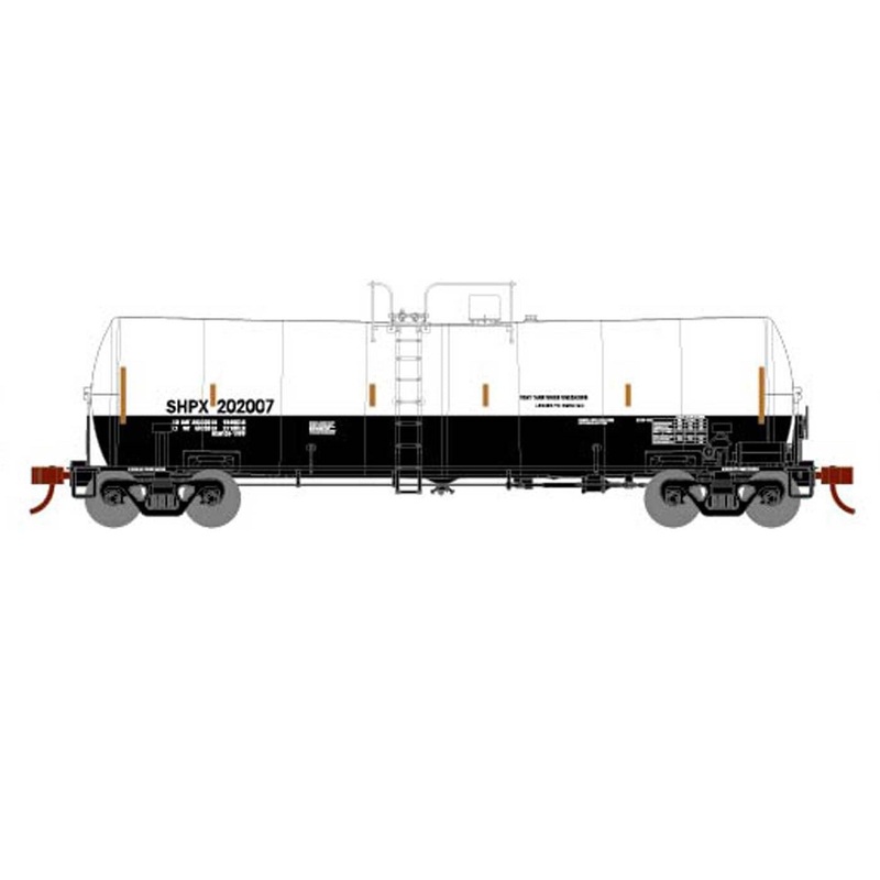 Athearn 16356 HO Scale 16k Clay Slurry Tank Car SHPX 202007