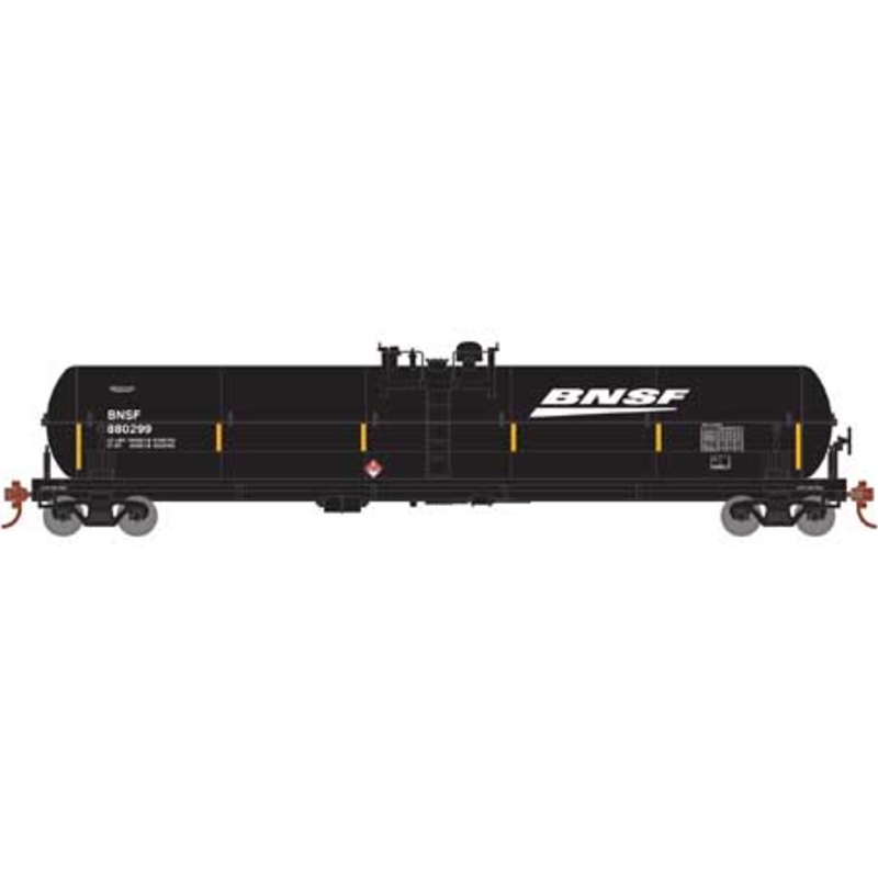 Athearn 17995 HO Scale 62' Tank Car BNSF 880299