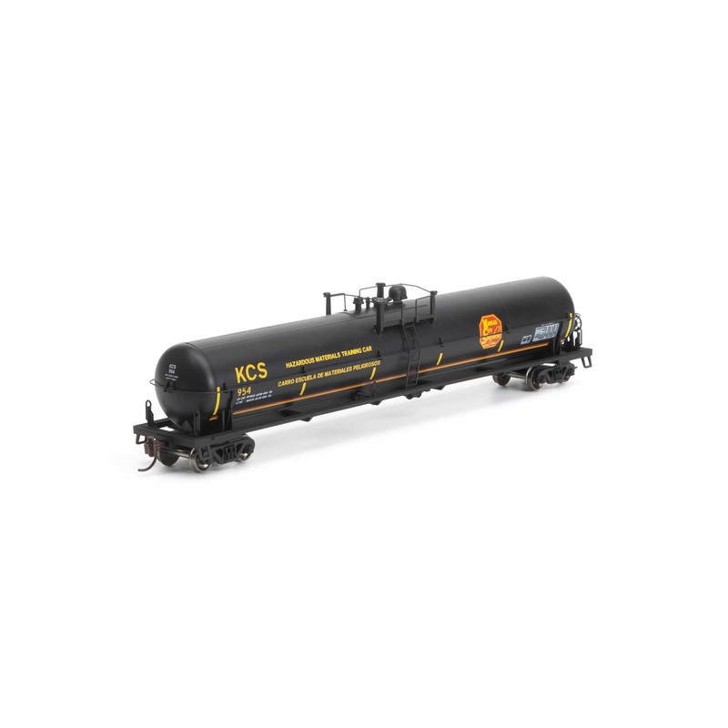 Athearn 18012 HO Scale 62' Tank Car Kansas City Southern KCS 954