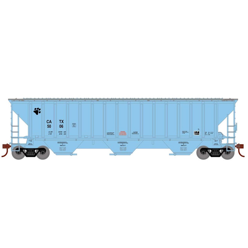 Athearn 18778 HO Scale PS 4740 Covered Hopper General American CATX 5006
