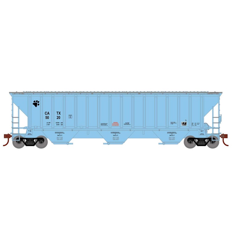 Athearn 18779 HO Scale PS 4740 Covered Hopper General American CATX 5020