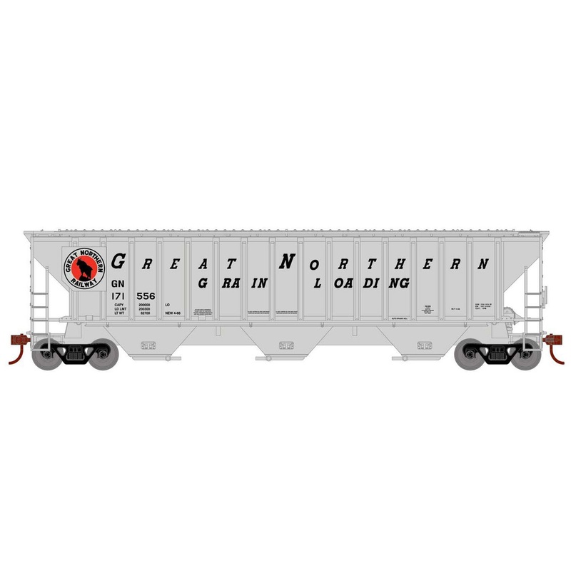 Athearn 18781 HO Scale PS 4740 Covered Hopper Great Northern GN 171556