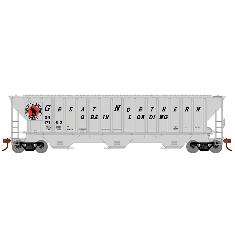 Athearn 18782 HO Scale PS 4740 Covered Hopper Great Northern GN 171556