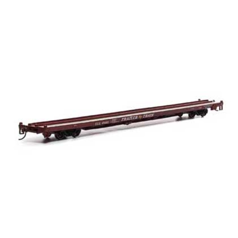 Athearn 27631 HO Scale 85' Flatcar Trailer Train Oxide TTX 474823