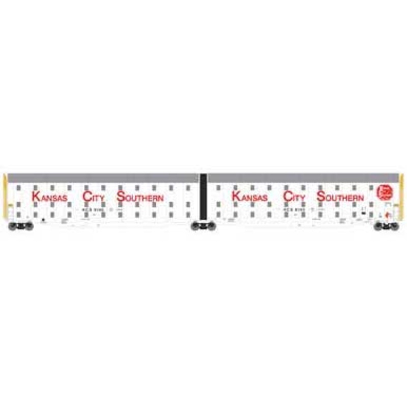 Athearn 96187 HO Scale Auto-Max Auto Carrier Kansas City Southern KCS 8140