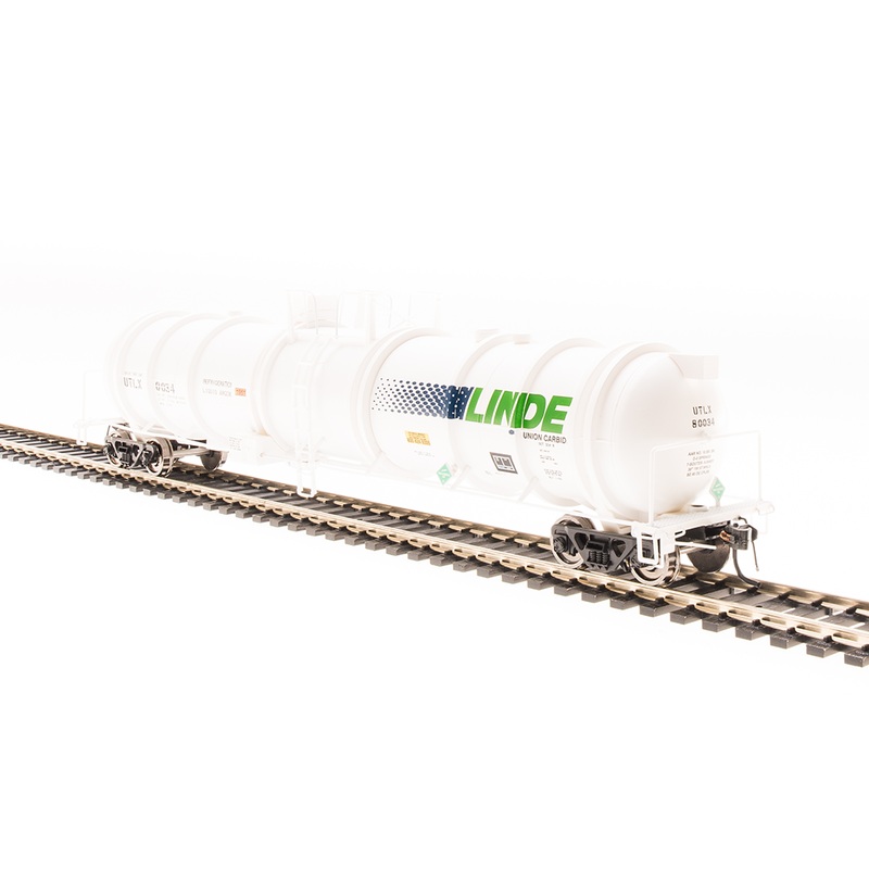 BLI 6316 HO Scale Cryogenic Tank Car Linde UTLX 2 Pack