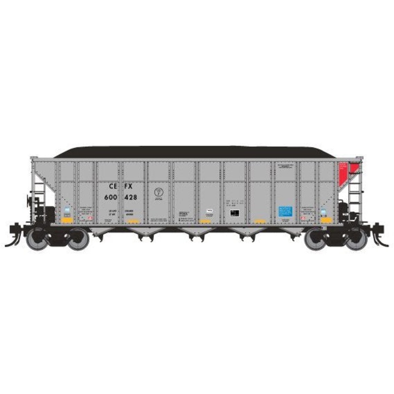 Rapido 169005A HO Scale AutoFlood III RD Coal Hopper CEFX Single # Varies