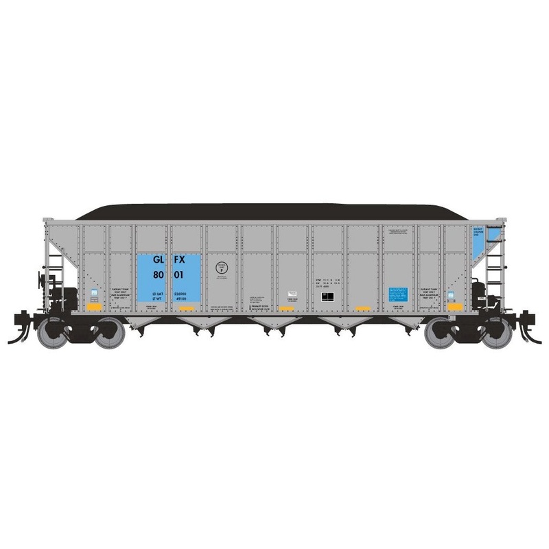 Rapido 169009A HO Scale AutoFlood III RD Coal Hopper GLFX Single # Varies