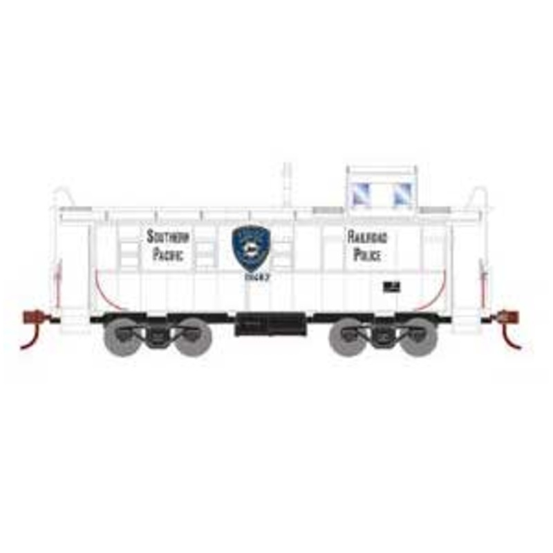 Roundhouse 74157 HO Scale Cupola Caboose Southern Pacific SP Police 01482