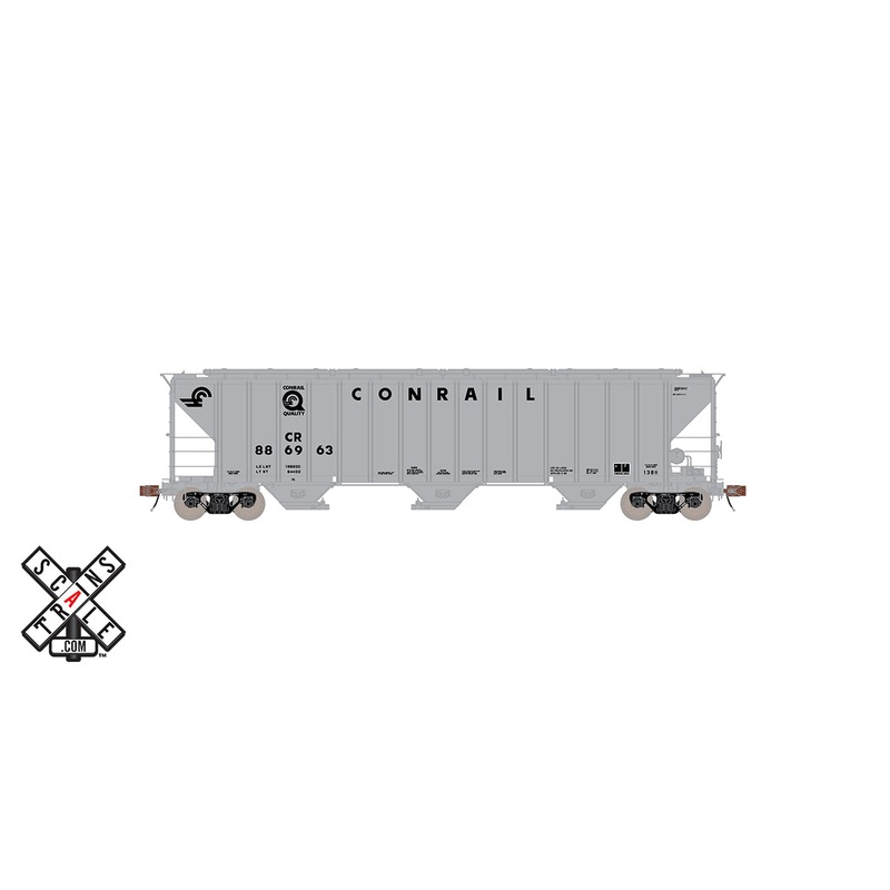 ScaleTrains 33027 HO Scale Rivet Counter PS-2CD 4785 Covered Hopper Conrail Quality CR 886963