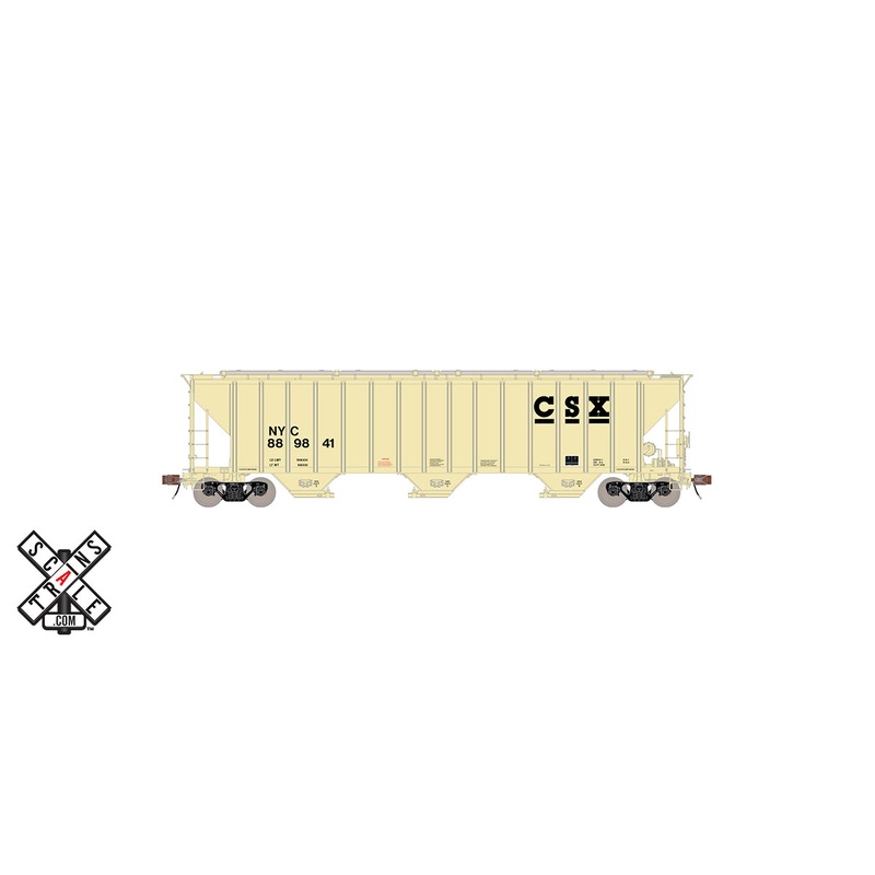 ScaleTrains 33034 HO Scale Rivet Counter PS-2CD 4785 Covered Hopper CSX / NYC 889841