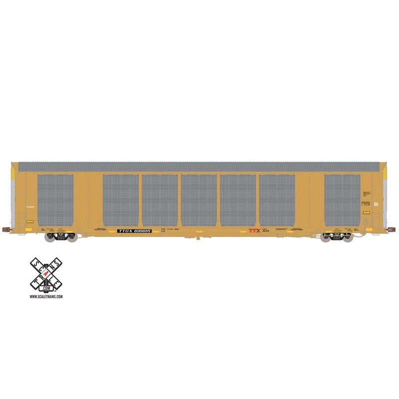 ScaleTrains Operator 11282 HO Scale Gunderson Multi-Max Autorack TTX/TTGX 695658