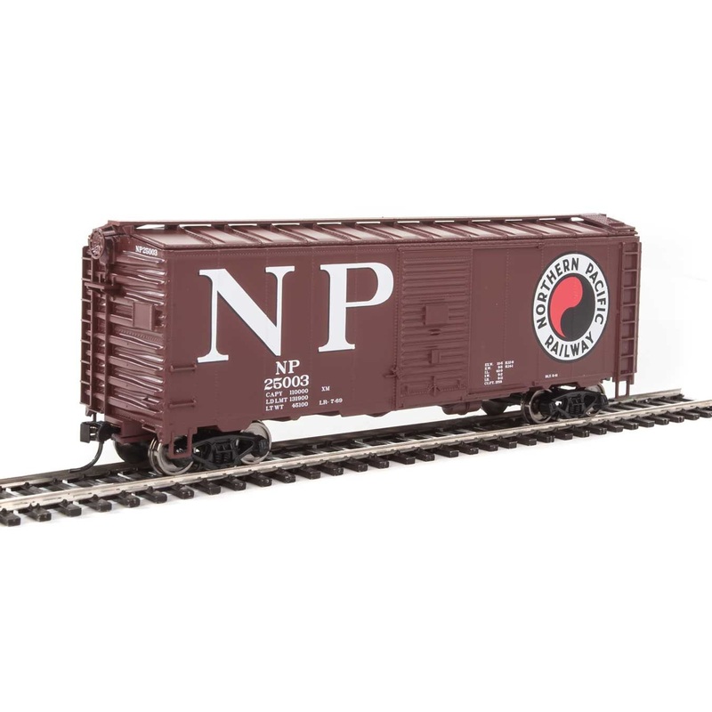 Walthers Mainline 910-1346 HO Scale 40' AAR Boxcar Northern Pacific NP 25003