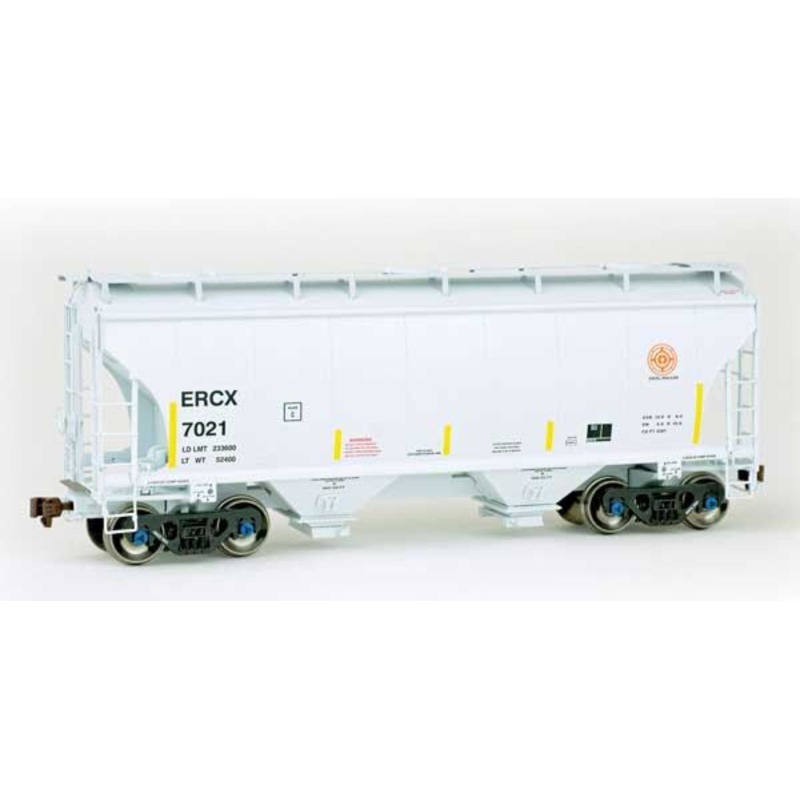American Limited Models 2002 HO Scale Trinity 3281 2-Bay Covered Hopper Excel Railcar ERCX 7021