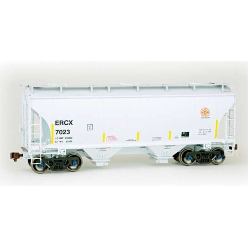 American Limited Models 2003 HO Scale Trinity 3281 2-Bay Covered Hopper Excel Railcar ERCX 7023