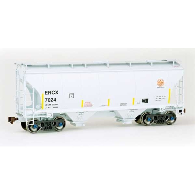 American Limited Models 2004 HO Scale Trinity 3281 2-Bay Covered Hopper Excel Railcar ERCX 7024