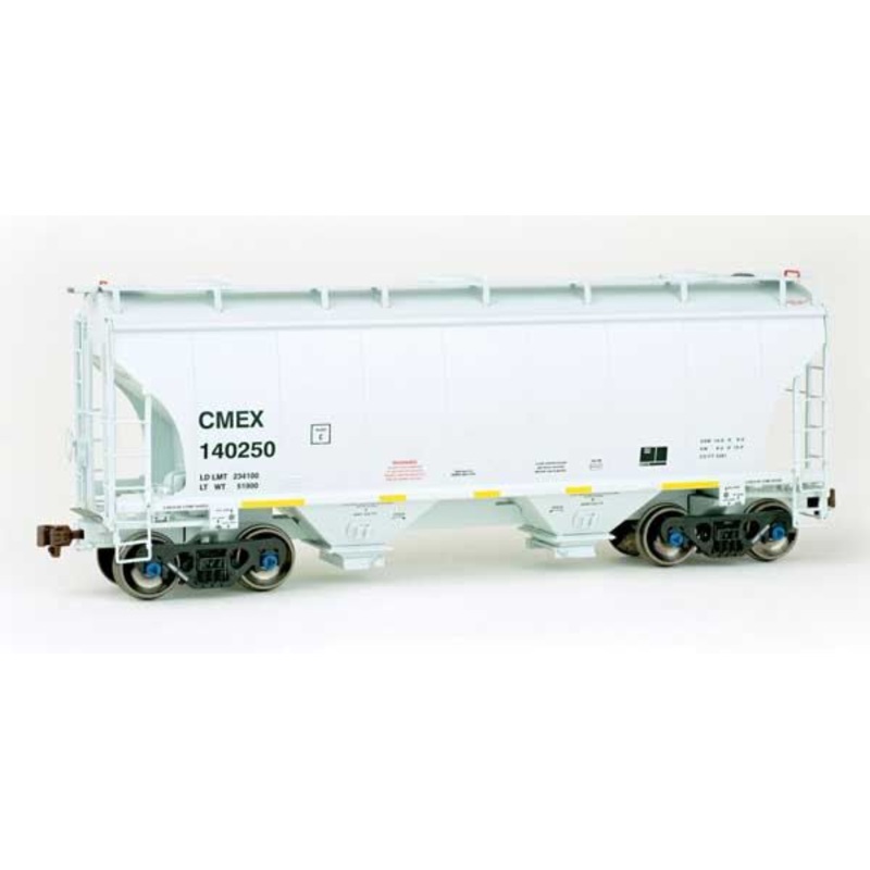 American Limited Models 2042 HO Scale Trinity 3281 2-Bay Covered Hopper Cemex CEMX 140250