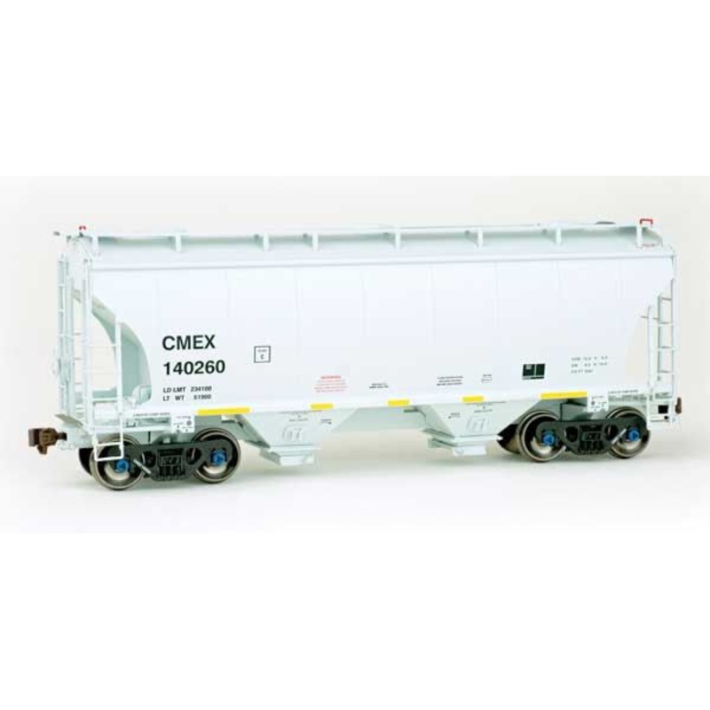 American Limited Models 2043 HO Scale Trinity 3281 2-Bay Covered Hopper Cemex CEMX 140260