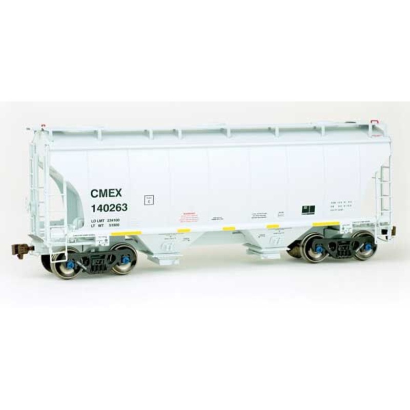 American Limited Models 2044 HO Scale Trinity 3281 2-Bay Covered Hopper Cemex CEMX 140263