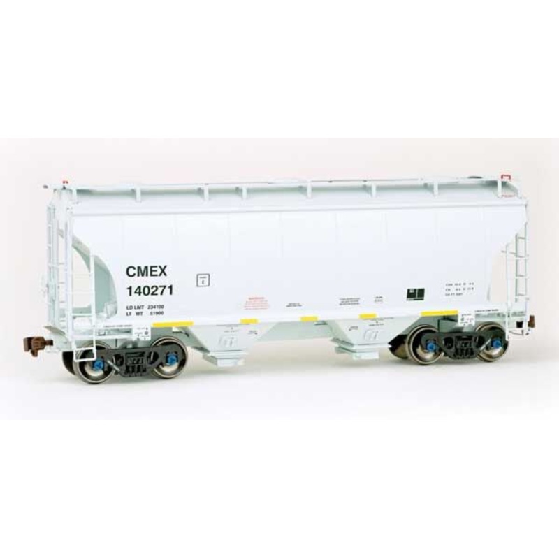 American Limited Models 2045 HO Scale Trinity 3281 2-Bay Covered Hopper Cemex CEMX 140271