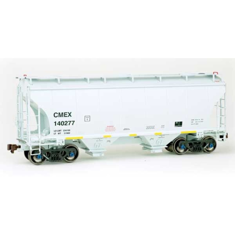 American Limited Models 2046 HO Scale Trinity 3281 2-Bay Covered Hopper Cemex CEMX 140277