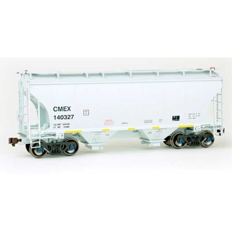 American Limited Models 2047 HO Scale Trinity 3281 2-Bay Covered Hopper Cemex CEMX 140327