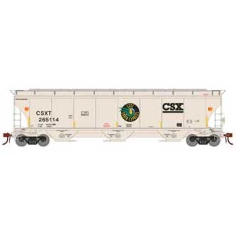 Athearn Genesis G89981 HO Scale Trinity 3 Bay Covered Hopper "Grain Express" CSX 265114