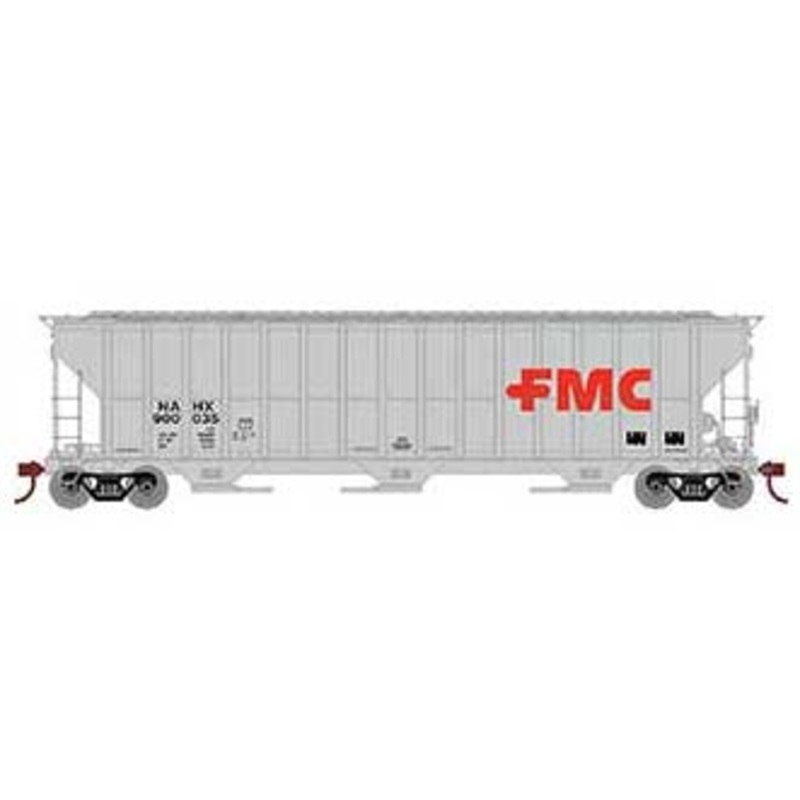 Athearn RTR 81580 HO 54' FMC 4700 Covered Hopper FMC NAHX 900035