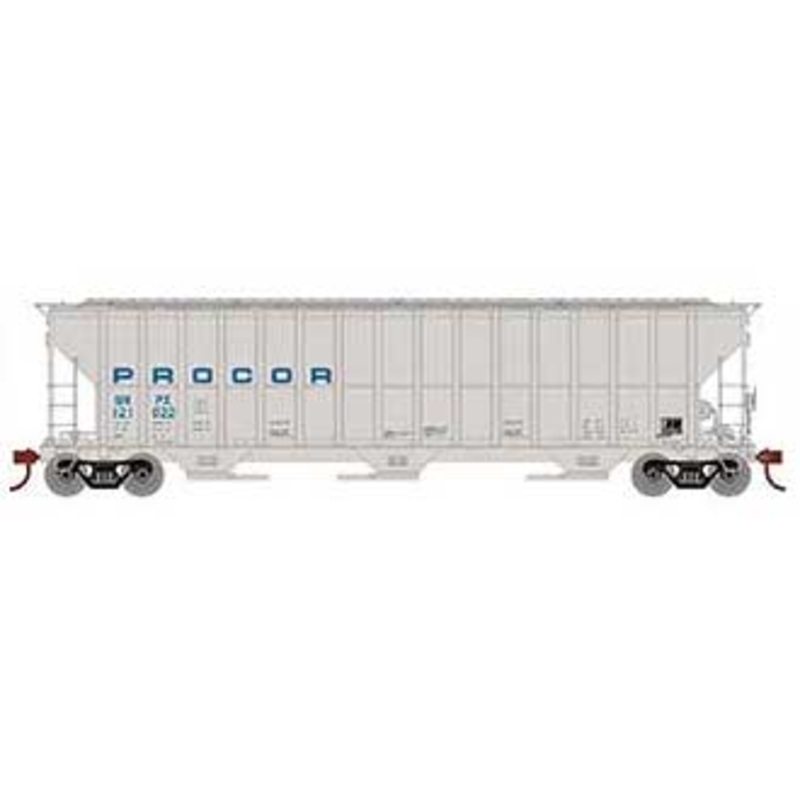 Athearn RTR 81586 HO 54' FMC 4700 Covered Hopper Procor UNPX 121022