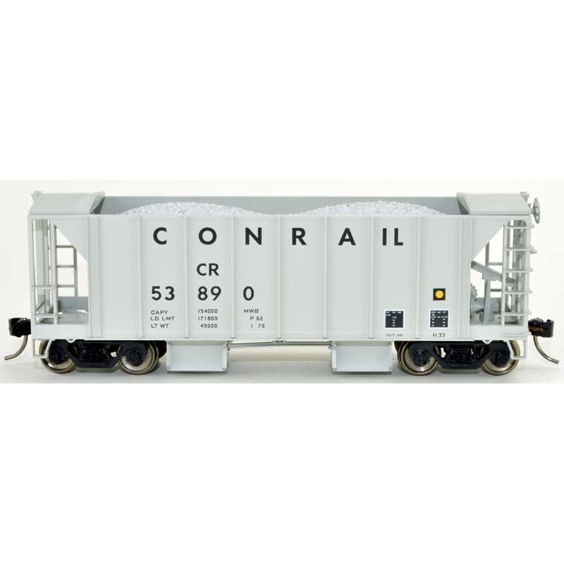 Bowser 42795 HO Scale 70 Ton Ballast Car with Side Chutes Conrail CR 53808