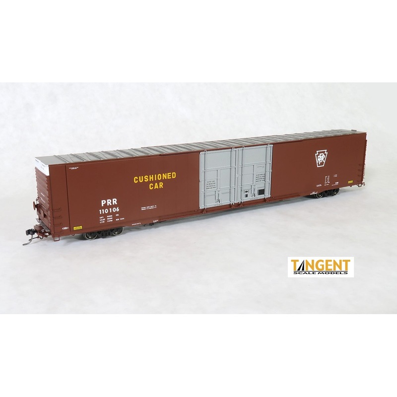Tangent Scale Models 25032-01 HO Scale Greenville 86' Auto Parts Boxcar PRR X60B 110023