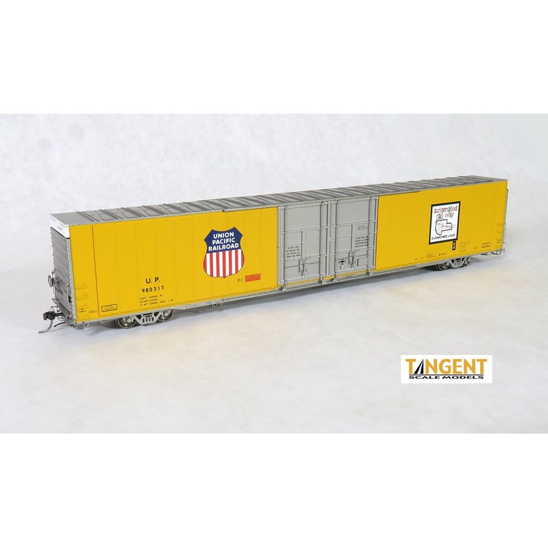 Tangent Scale Models 25033-03 HO Scale Greenville 86' Auto Parts Boxcar Union Pacific UP 980311